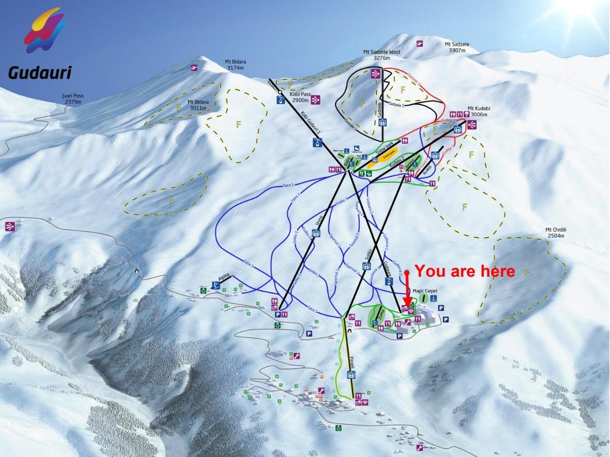 Atrium Exclusive - Ski4Life Gudauri Exterior foto